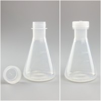 Колба коническая 250 мл., с дел. с навинч. крышкой, п/п