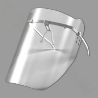 Маска пластмассовая прозрачная для защиты лица врача-стоматолога при проведении манипуляций в полости рта МС-&quot;ЕЛАТ&quot;