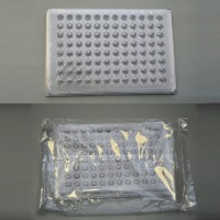 Планшет с лунками для лабораторных исследований, ПС, 96 лунок, «V»-образное дно, без крышки, стер., инд. уп., Aptaca