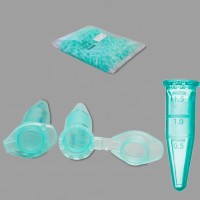 Пробирка микроцентрифужная зеленая 1,5 мл. с пробк., типа &quot;Эппендорф&quot;, с дел., п/п, FL medical