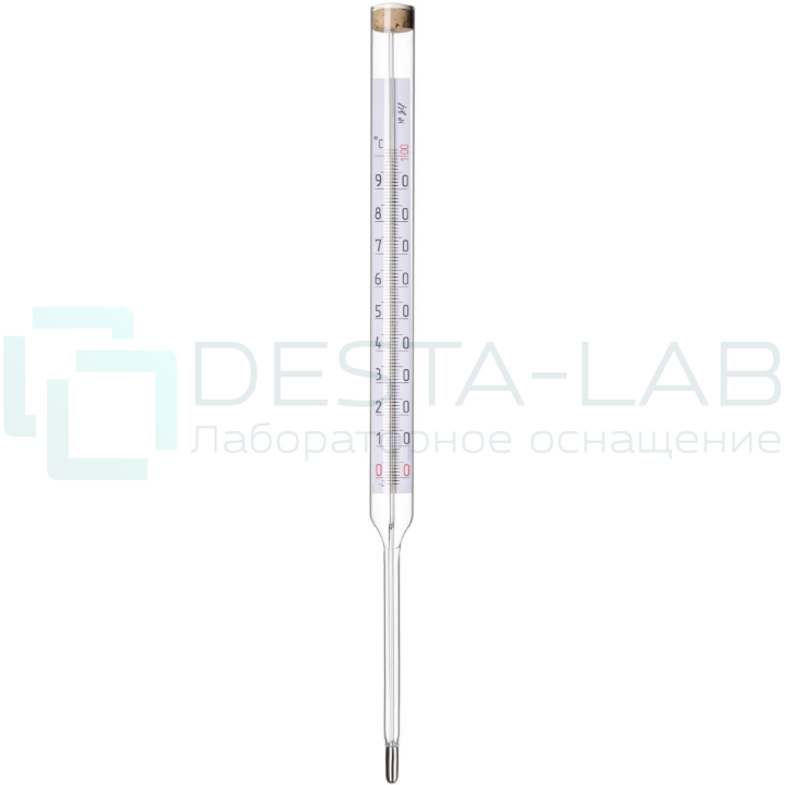 Термометр технический ТТМ П №7 (0+300) ВЧ 240 мм, НЧ 103 мм, ЦД 2