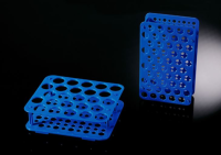 Штатив для пробирок, d 17 мм, 50 мест, полипропилен, синий, Biologix, Китай