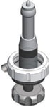 Донный клапан с термодатчиком PT100 диаметром 25 мм, Steroglass