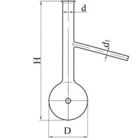 Колба КРН-250-17 (Энглера)