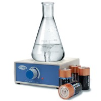 Портативная магнитная мешалка Stuart SM27, платформа из ABS, питание от батареек или от сети