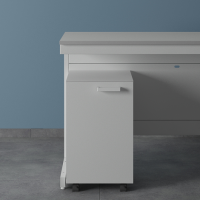 Тумба подкатная ЛК-400 ТПД-В (Сталь)