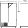Климатическая камера Binder KBF P 720 с влажностью и освещением 700 литров