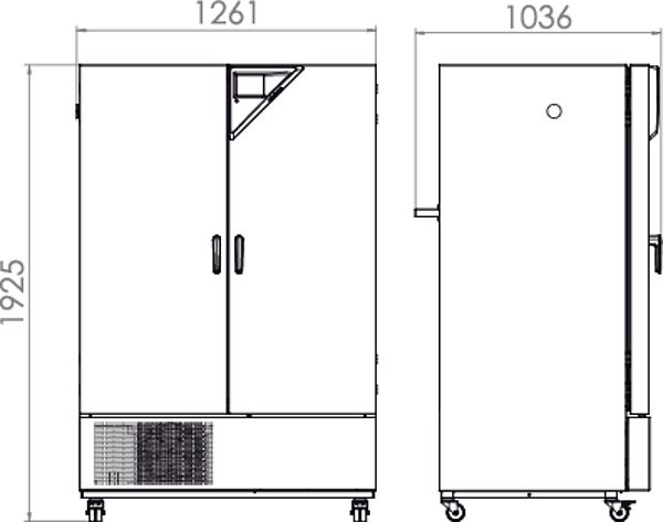 Климатическая камера Binder KBF P 720 с влажностью и освещением 700 литров