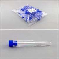 Пробирка коническая без пробки 10 мл, 16×100 мм, п/с, н/стер, Пробка 16 мм, ТУ 9464-015-29508133-2014, уп. 100 шт