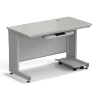 Стол компьютерный ЭКРОС 1200х600х750 мм, раб. поверхность - ЛАМИНАТ СЕРЫЙ