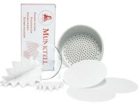 Фильтр бумажный общего назначения круглый, d 150 мм, класс 6, 15 с/10 мл, 100 шт/уп., Ahlstrom (Munktell)