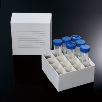 Штатив для пробирок, d 30 мм, 16 мест, картон, белый, 5 шт./уп., 20 уп./кор., Biologix, Китай