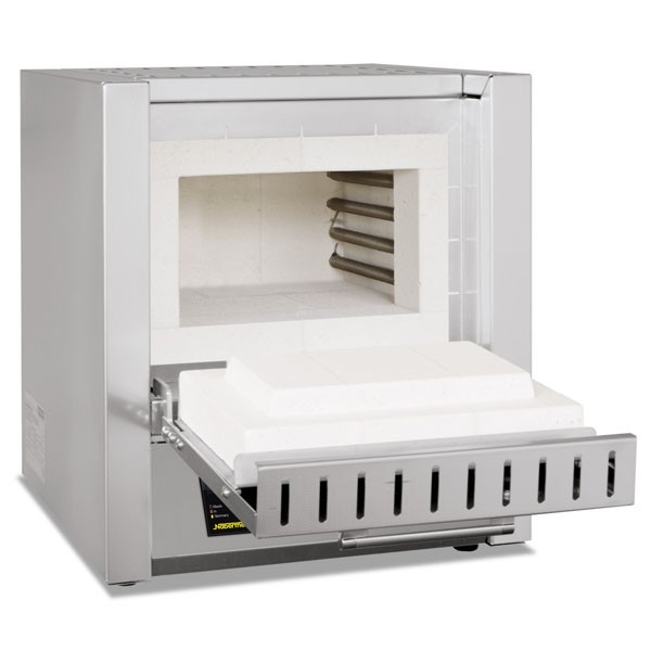 Печь муфельная с каменной изоляцией Nabertherm L 15/13/B510 с откидной дверью, 1300°С, 15 л