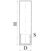 Цилиндр для растворов эскиз 2-781