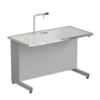 Стол ученический с подводом воды 1212х610х760, раб. поверхность - LABGRADE-лайт