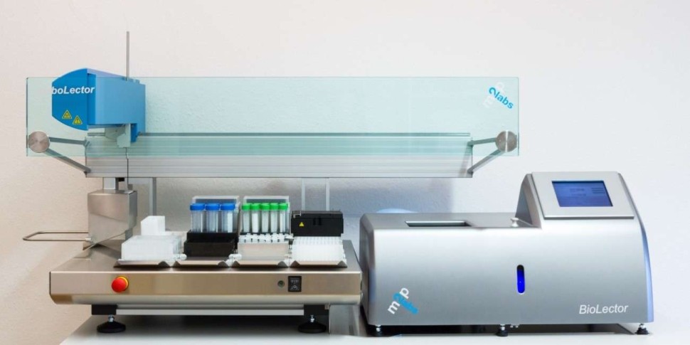 Роботизированная станция, 2 наконечника, RoboLector L, M2p-labs