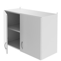 Навесной шкаф с дверцами из ЛДСП НВ-800 НШ (800×350×550)