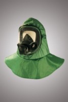 Шлем с маской с резьбовым соединением фильтров для защиты от ПБА I-IV групп, размер 55-57, ЛТО