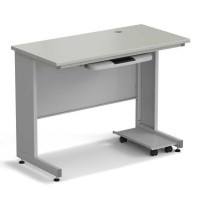 Стол компьютерный ЭКРОС 1200х600х900 мм, раб. поверхность - ЛАМИНАТ СЕРЫЙ