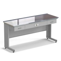 Стол приборный с ящиками и электрикой ЭКРОС 1800х600х900 мм, раб. поверхность - НЕРЖАВЕЮЩАЯ СТАЛЬ