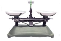Лабораторные механические весы - учебные с гирями до 200 граммов