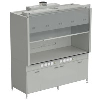 Шкаф вытяжной 2 светильника 2000х900х2145 мм, раб. поверхность - LABGRADE