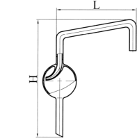 Каплеуловитель КО-100 ГОСТ 25336-82