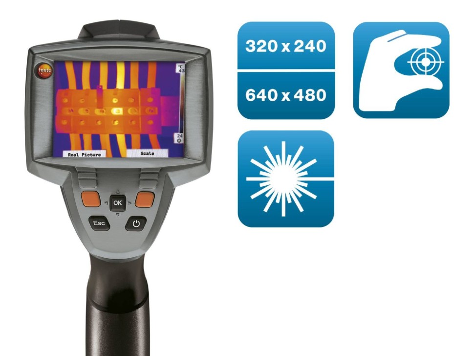 testo 882 - Тепловизор с NETD <60 мК (снят с производства)
