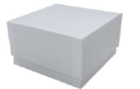 Коробка 3” (77×134×134), картон, белая, без разделителей, PHCbi