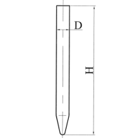 Пробирка эскиз 2-599-02