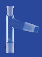 Насадка Lenz дистилляционная, муфта NS14/23 и два керна NS29/32, угол 75°