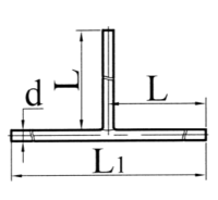 Тройник эскиз 2-632