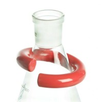 Кольцо-стабилизатор для колб Эрленмейера, покрытие ПВХ, d 50 мм, 207 г, нержавеющая сталь, Bochem