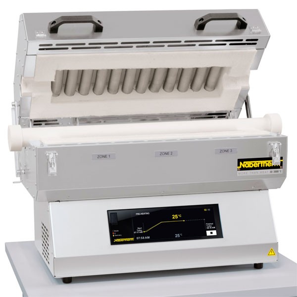 Трубчатая печь раскладная Nabertherm RSH 50/250/13/B510, горизонтальная, 1300°C