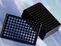 Планшеты культуральные 96-лун., черные, пов-ть CellBind,прозрач.дно и крышка, 50 шт./кор, Corning