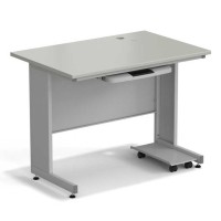 Стол компьютерный ЭКРОС 1200х800х900 мм, раб. поверхность - ЛАМИНАТ СЕРЫЙ