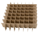 Разделители для коробок на 64 пробирки (32×124×124), картон, PHCbi