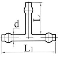 Тройник эскиз 5-346
