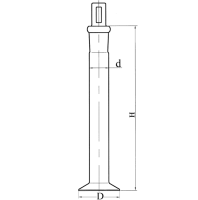 Цилиндр для растворов 250 ПП1 КШ29/32