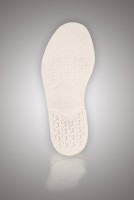 Бахилы для чистых помещений, высокие, на твердой отстегивающейся подошве, без молнии, ЛТО