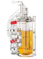 Биореактор клеточный, стеклянный сосуд 1,5 л, 3 л, 6 л, датчики рН и О2, барботирование воздухом и О2, N2, CO2, MFC 5 шт., 4 насоса, комплект, Minifors 2, Infors