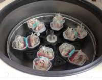 Ротор-бакет, 4000 об/мин, 5800g, 12×400/500 мл blood bag, Drawell, Китай