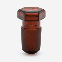 Пробка ISOLAB NS12/21, пустотелая, тёмное стекло