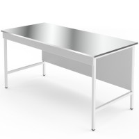 Лабораторный стол со столешницей из нержавеющей стали НВ-1500 ЛНн