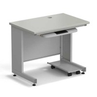 Стол компьютерный ЭКРОС 900х600х750 мм, раб. поверхность - ЛАМИНАТ СЕРЫЙ
