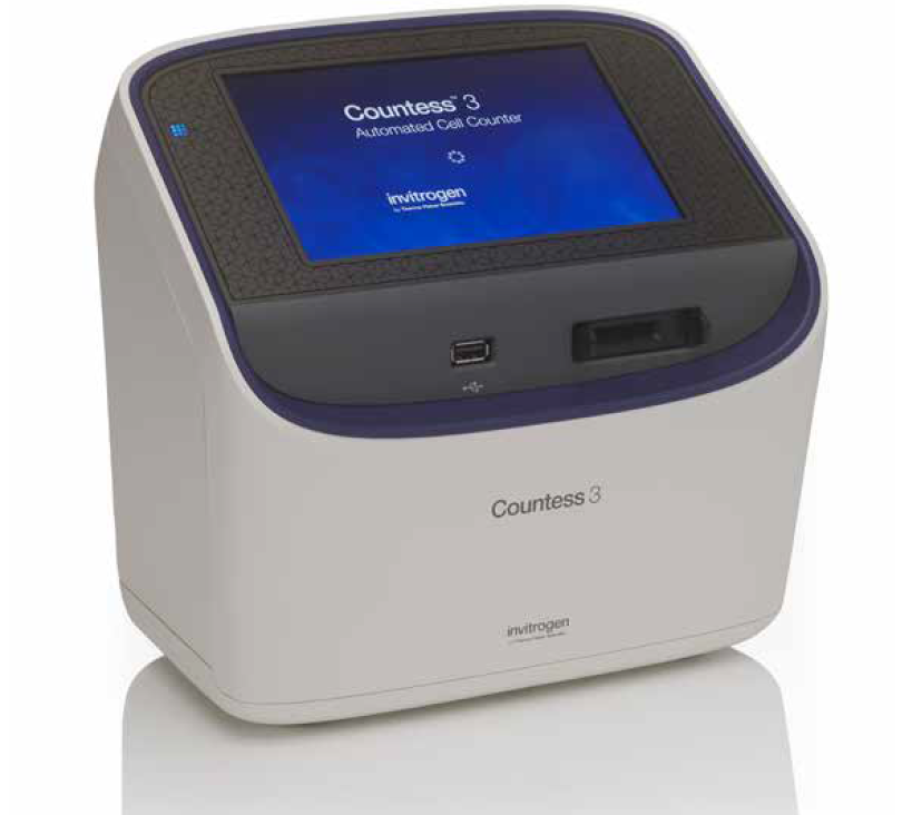 Счетчик и анализатор жизнеспособности клеток, 4-60 мкм, Countess 3 Automated Cell Counter, Thermo FS (аналоги арт. L40002, Logos Biosystems; арт. C100-SE, Китай; арт. L40001, Logos Biosystems)