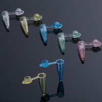 Пробирки для ПЦР, 0,2 мл, плоская крышка, зеленые, 1000 шт./уп., 10000 шт./кор., Biologix, Китай