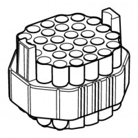 Адаптер для 30 пробирок с круглым дном объемом 4 мл  –  8 мл, к ротору S-4xUniversal, 2 шт/уп, Eppendorf