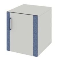 Тумба навесная с дверкой ЛАБ-PRO ТД 40.50.45