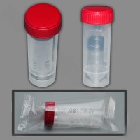 Контейнер лаб. д/взятия проб, 30 мл. с завинч. крыш., стер.,п/п., FL medical, инд. уп.